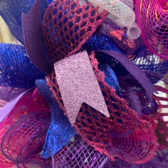 Handmade butterfly wreath - Picture 3 of 8